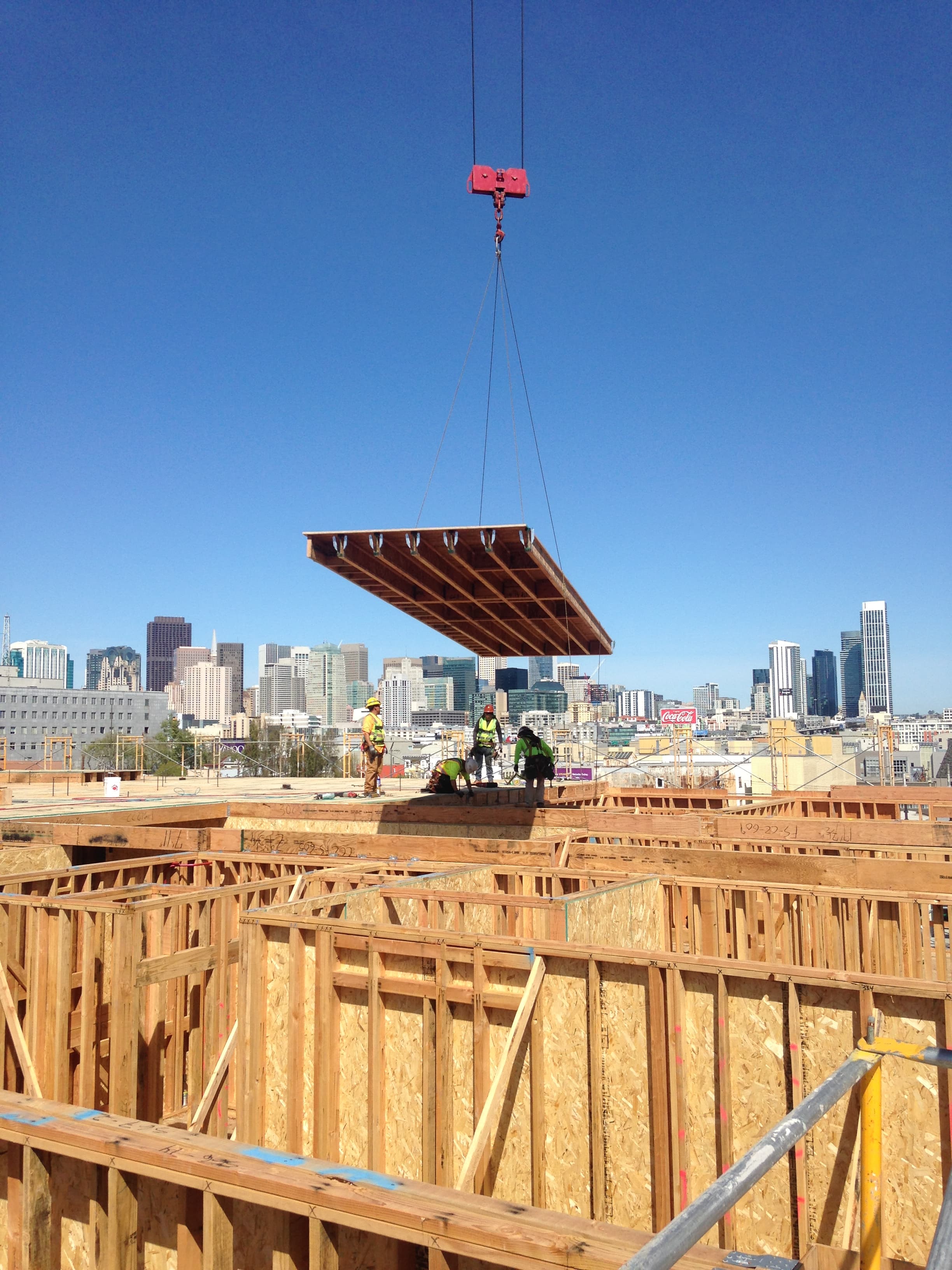 NCC crane with city skyline