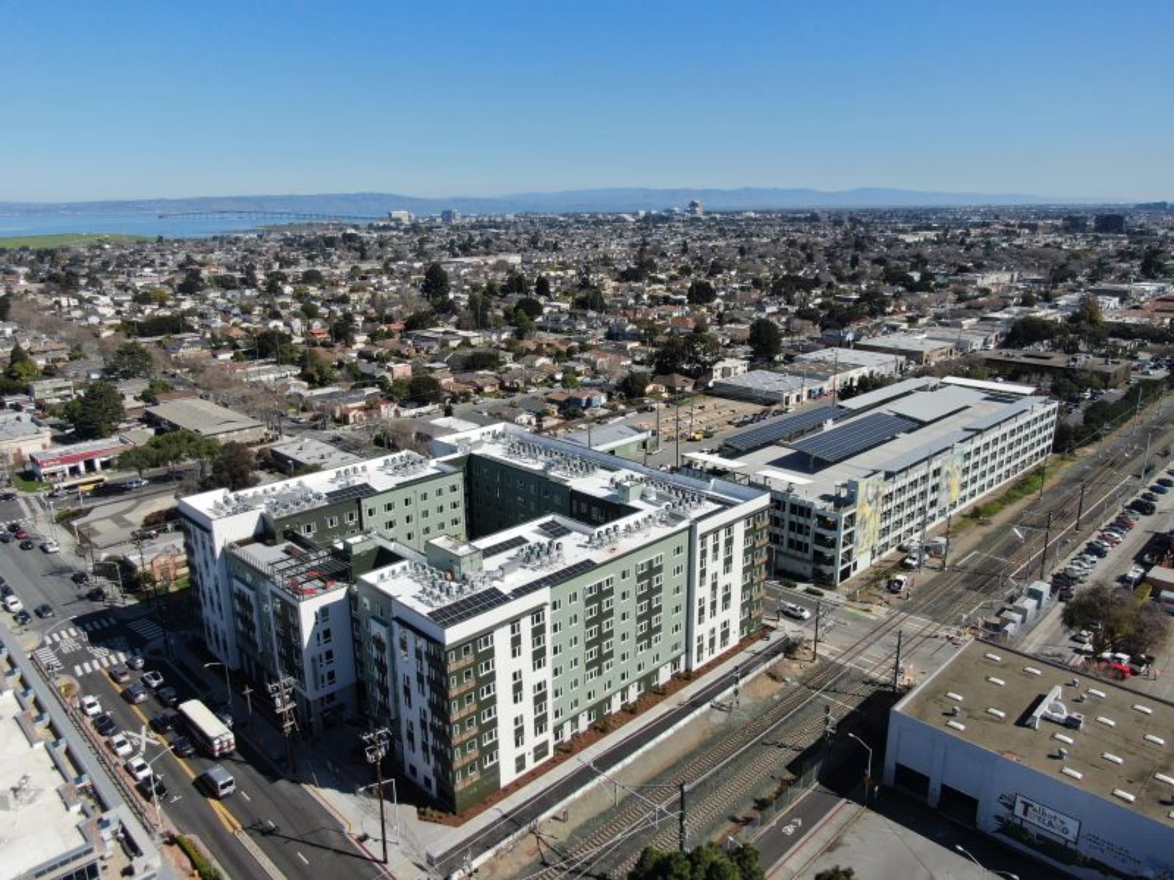 Kiku Crossing completed multi-family residential building